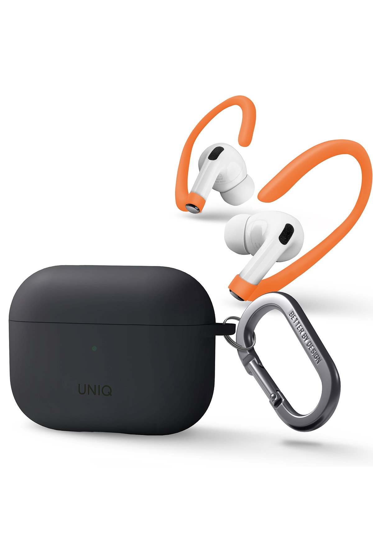 Uniq Airpods Pro 2 (2.nesil) Terra Genuine Deri Kılıf - Kahverengi