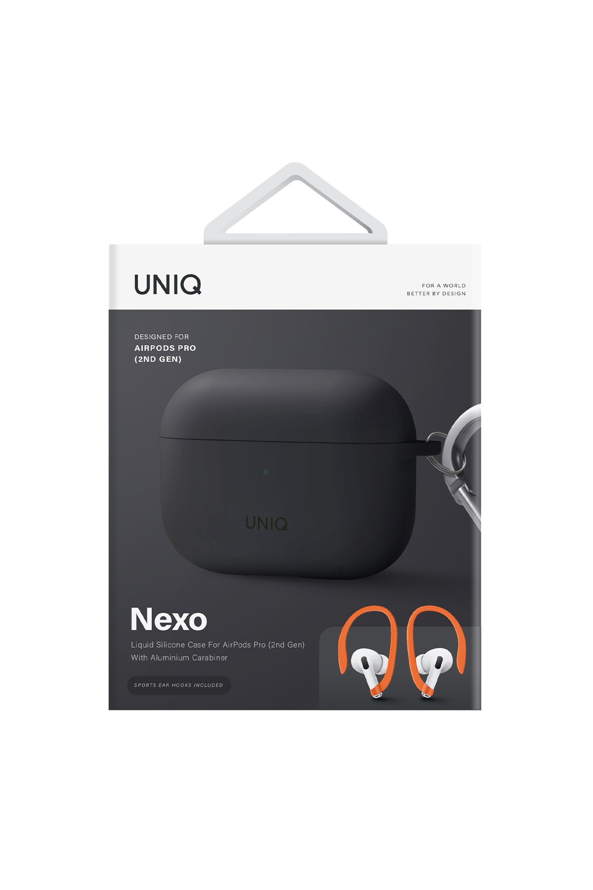Uniq Airpods Pro 2 (2.nesil) Terra Genuine Deri Kılıf - Kahverengi