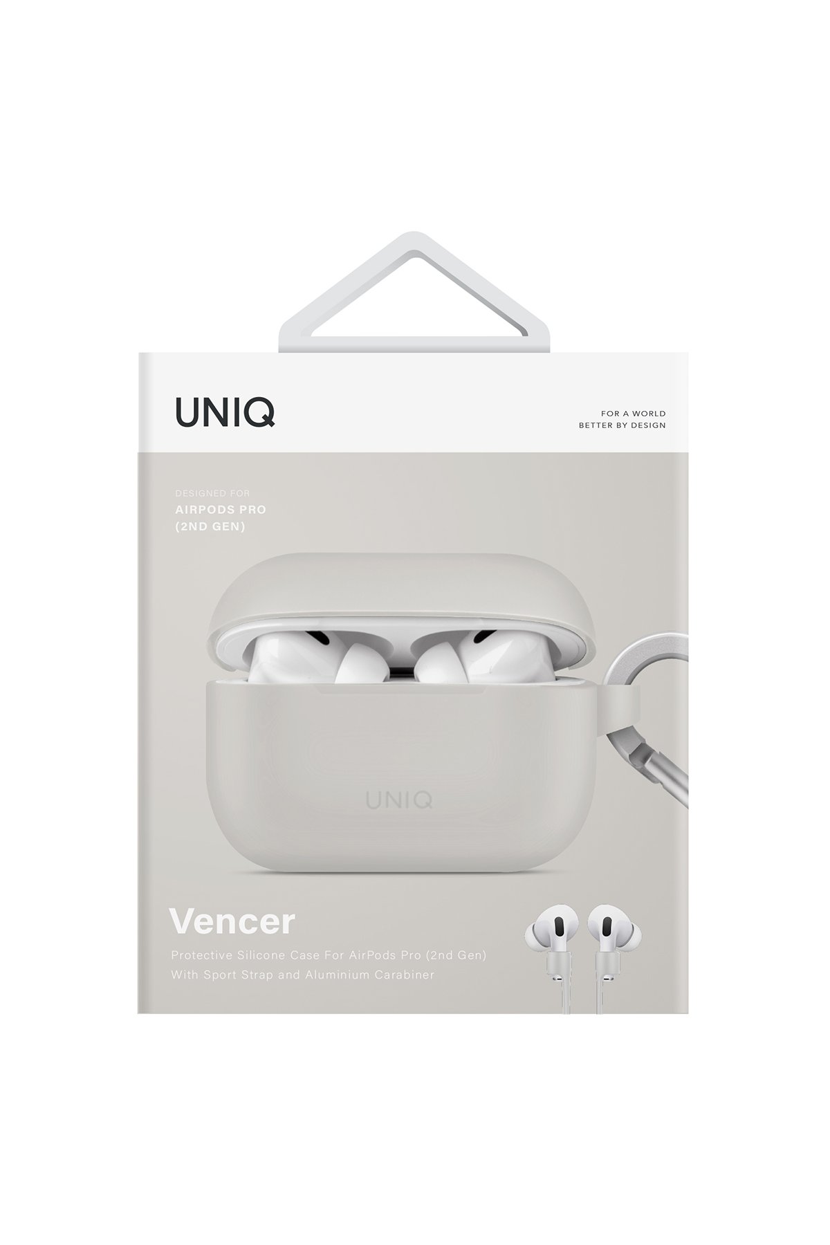 Uniq Airpods Pro 2 (2.nesil) Clyde Kilitli Kılıf - Mavi
