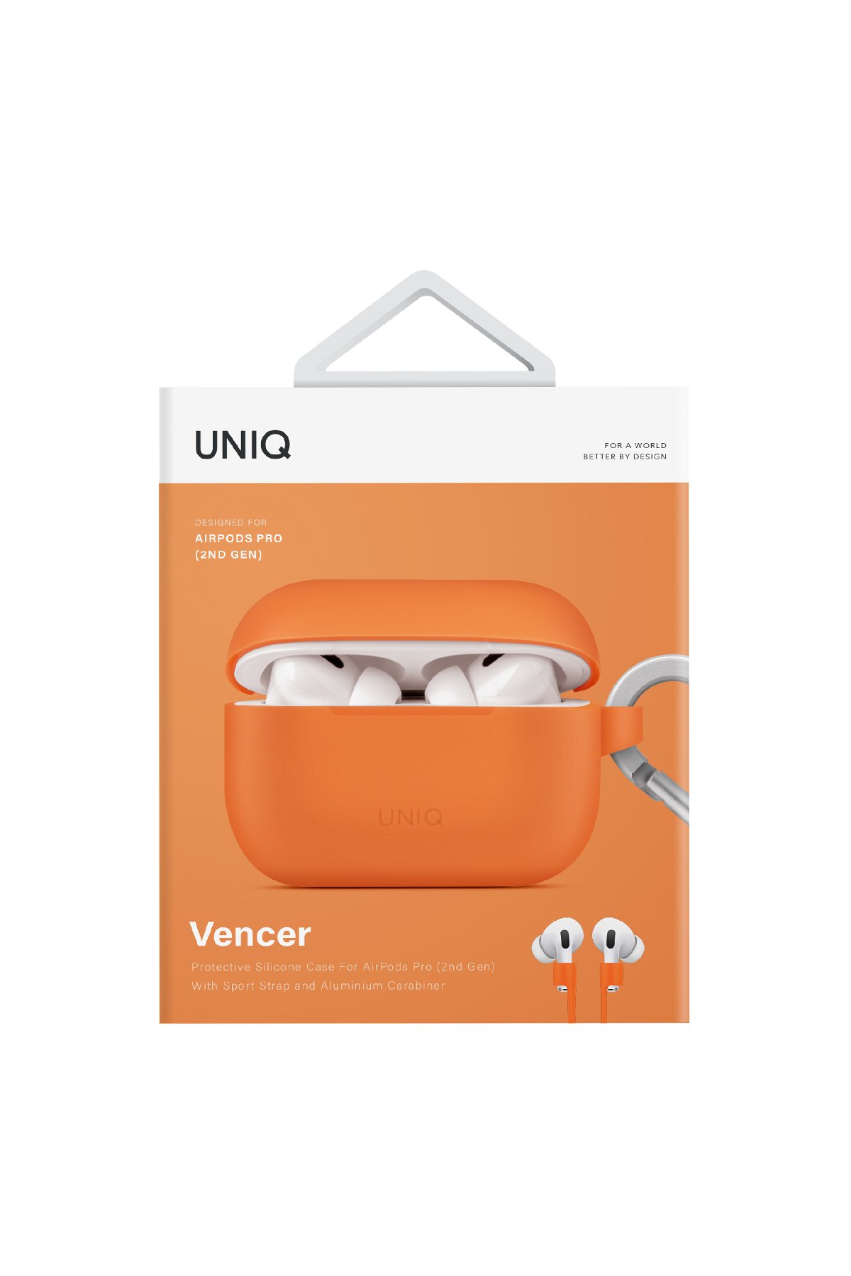 Uniq Airpods Pro 2 (2.nesil) Terra Genuine Deri Kılıf - Siyah