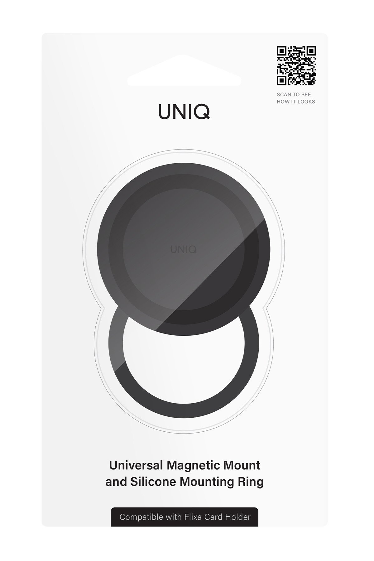 Uniq Vista 2in1 Bileklik Boyun Askısı - Siyah