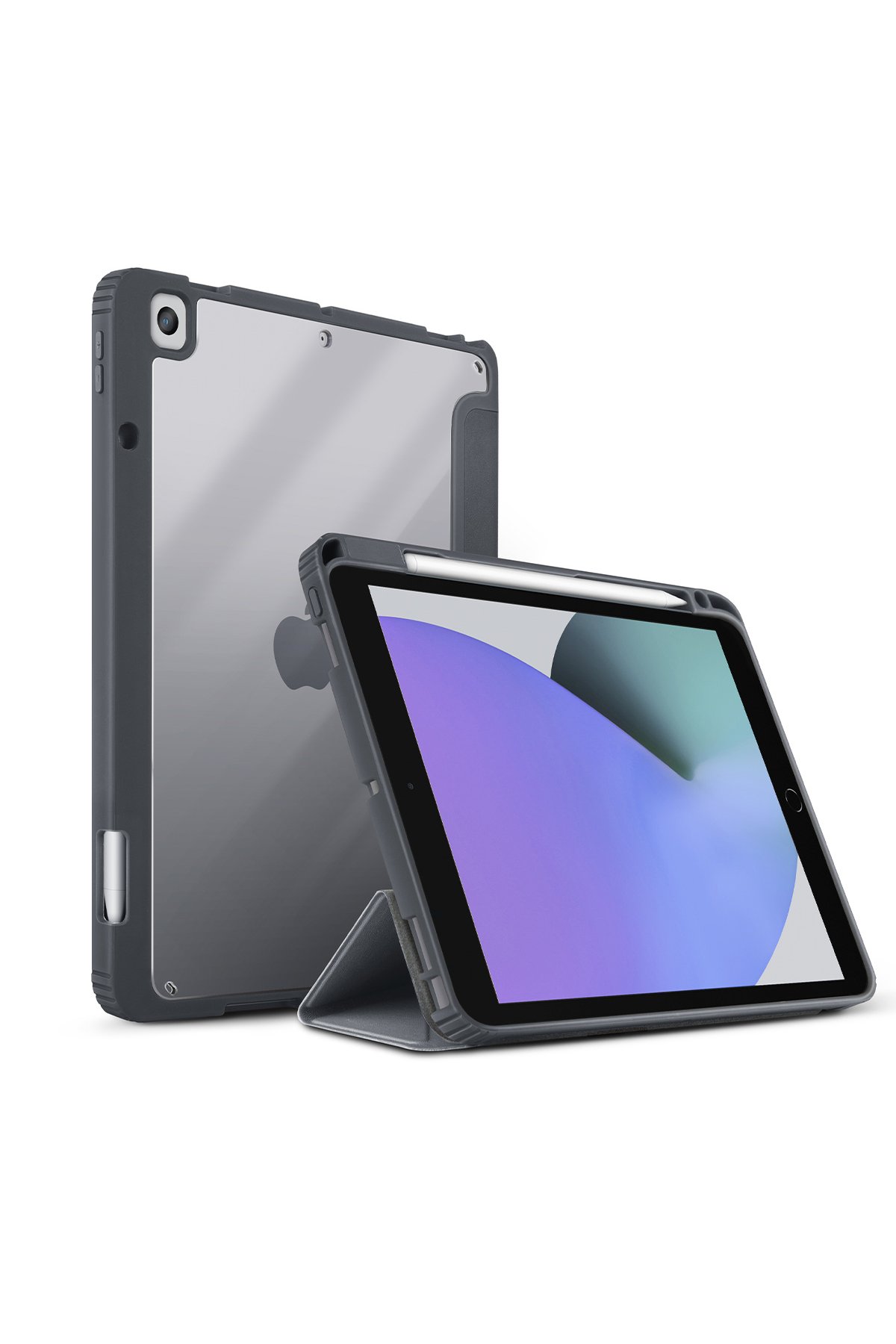 Uniq iPad 10.2 (9.nesil) Optix Paper Sketch Tablet Nano Koruyucu - Siyah