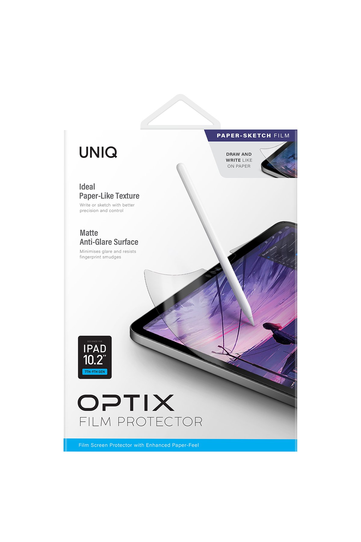 Uniq iPad 10.2 (9.nesil) Moven Standlı Tablet Kapak - Gri