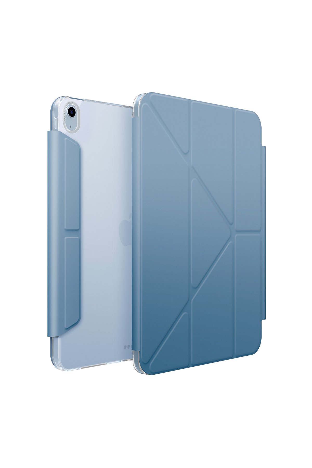 Uniq iPad Air 11 (2024) Camden Katlanabilir Tablet Kapak - Koyu Gri