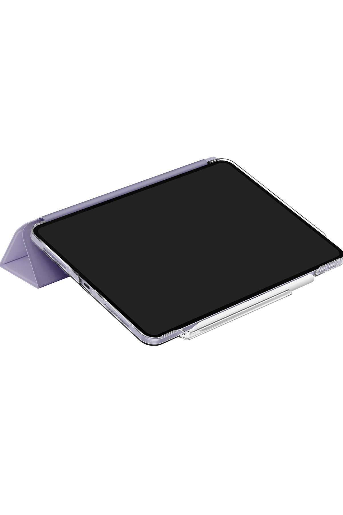 Uniq iPad Air 13 (2024) Camden Katlanabilir Tablet Kapak - Koyu Gri
