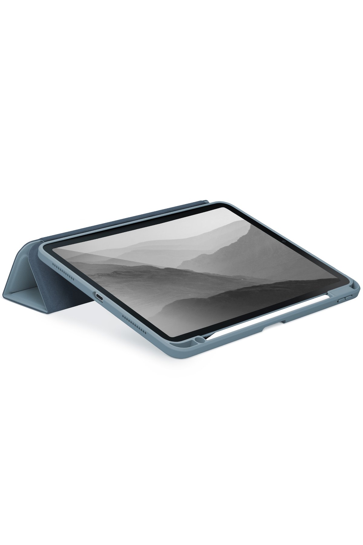 Uniq iPad Air 13 (2024) Moven Standlı Tablet Kapak - Gri