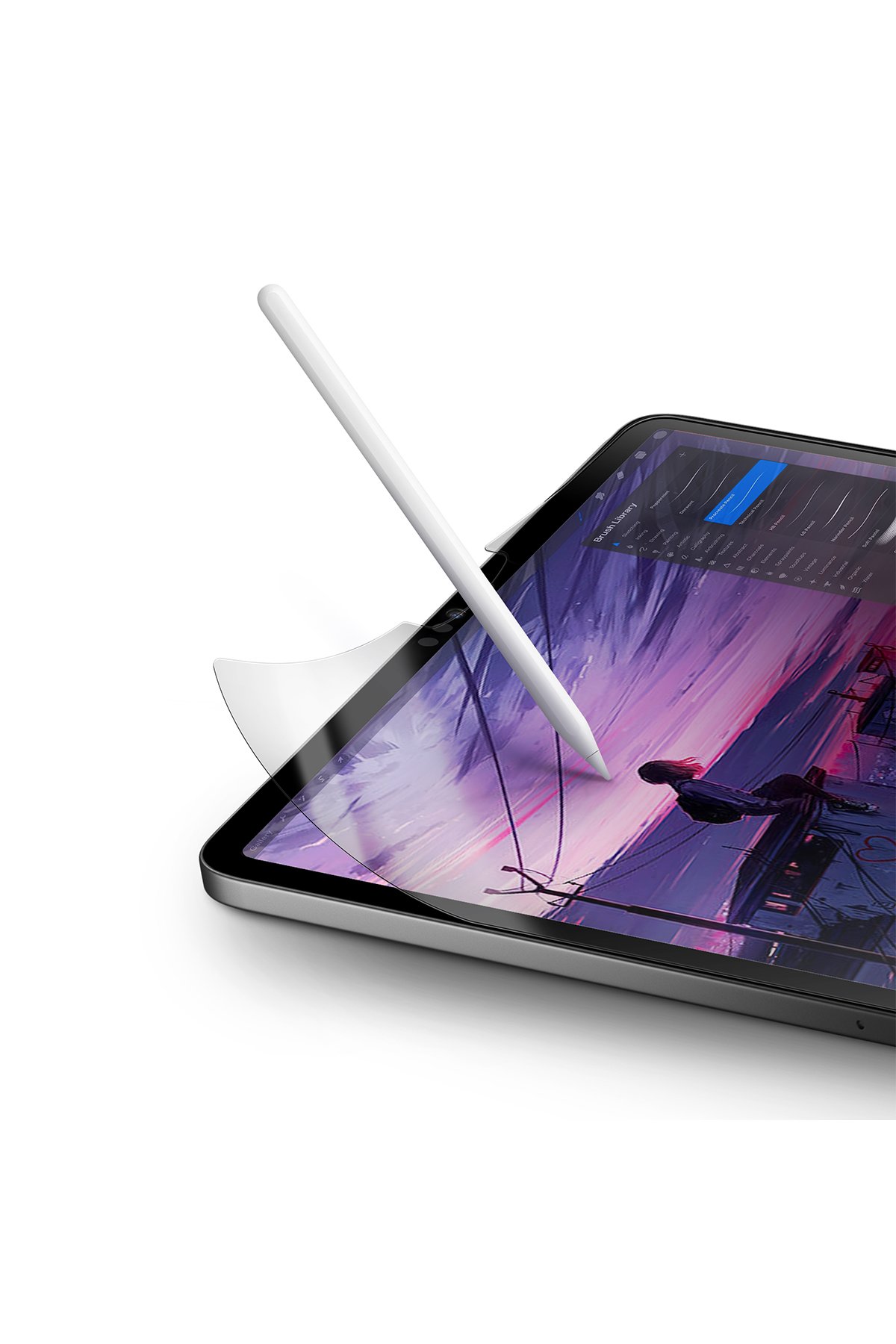 Uniq iPad Air 13 (2024) Camden Katlanabilir Tablet Kapak - Pembe