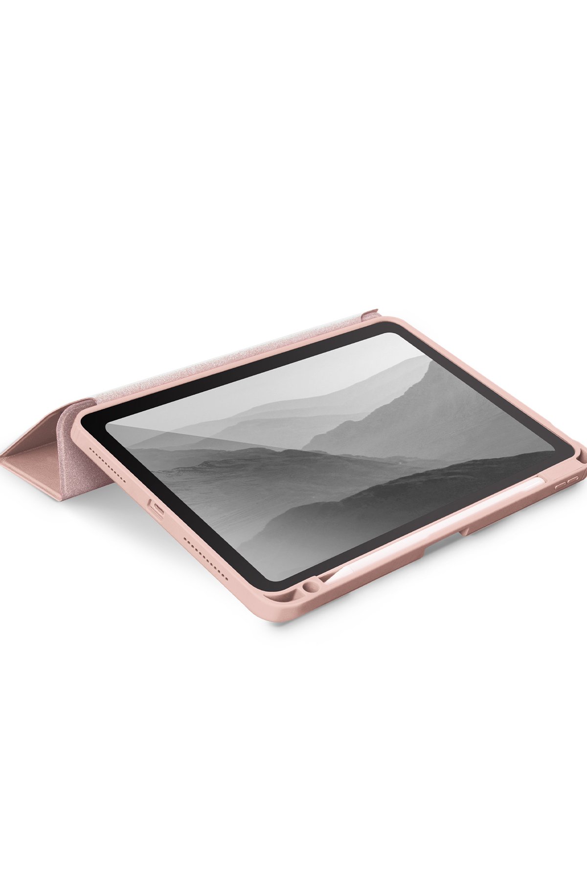 Uniq iPad Air 4 10.9 Moven Standlı Tablet Kapak - Açık Mavi