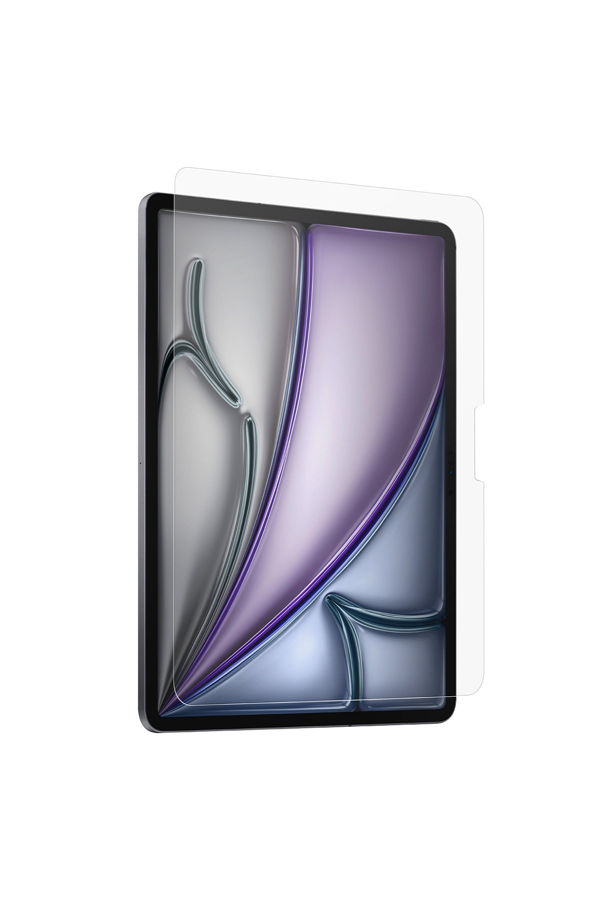 Uniq iPad Pro 12.9 (2024) Optix Paper Sketch Tablet Nano Koruyucu - Siyah