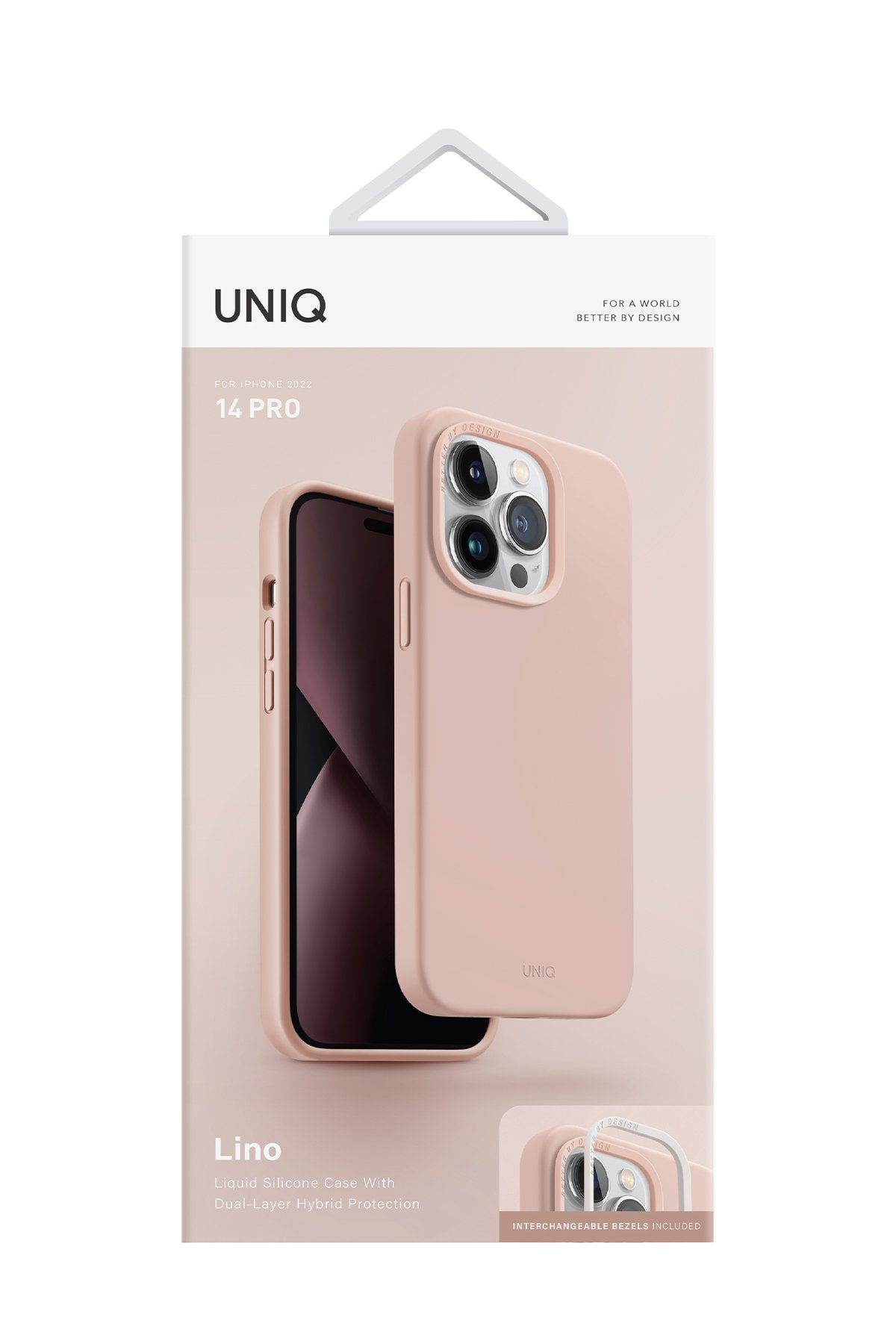 Uniq iPhone 14 Pro Combat Kapak - Derin Mor