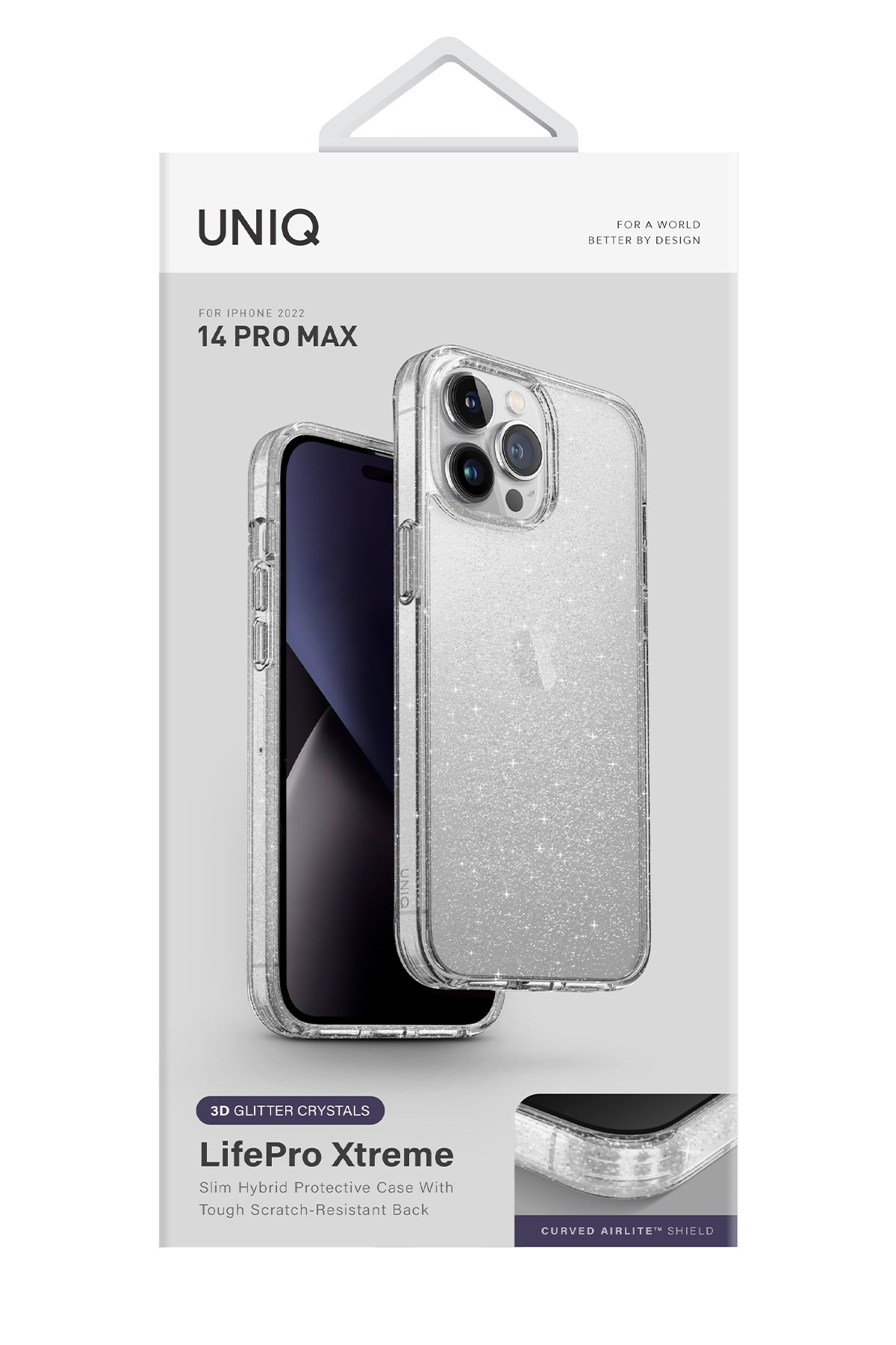 Uniq iPhone 14 Pro Max LifePro Xtreme Kapak - Gökkuşağı