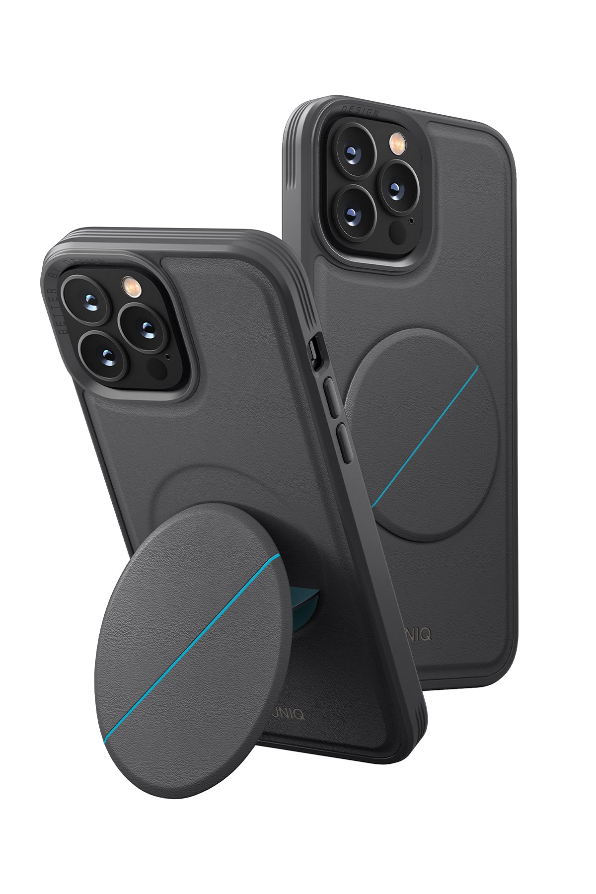 Uniq iPhone 14 Pro Max Combat Kapak - Derin Mor