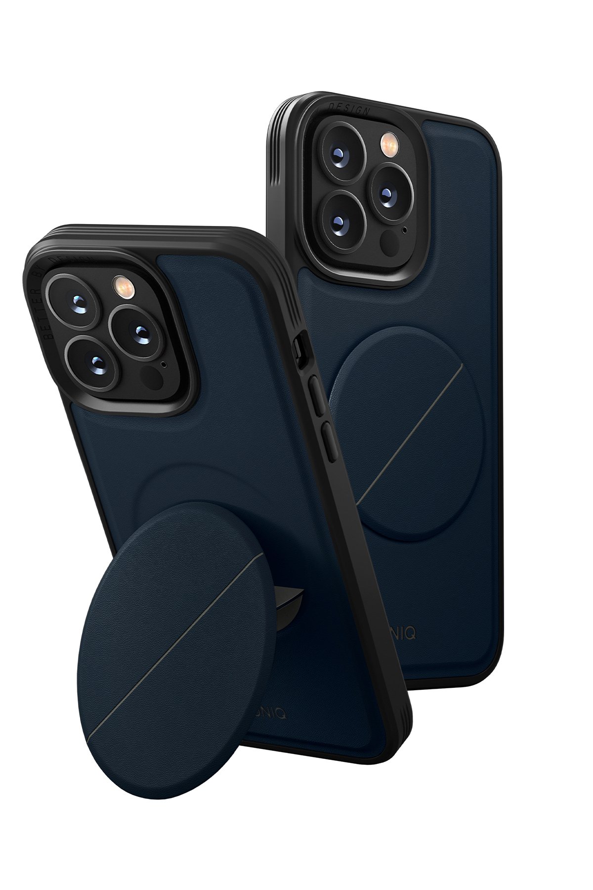 Uniq iPhone 14 Pro Lino Hue Magsafe Kapak - Pembe