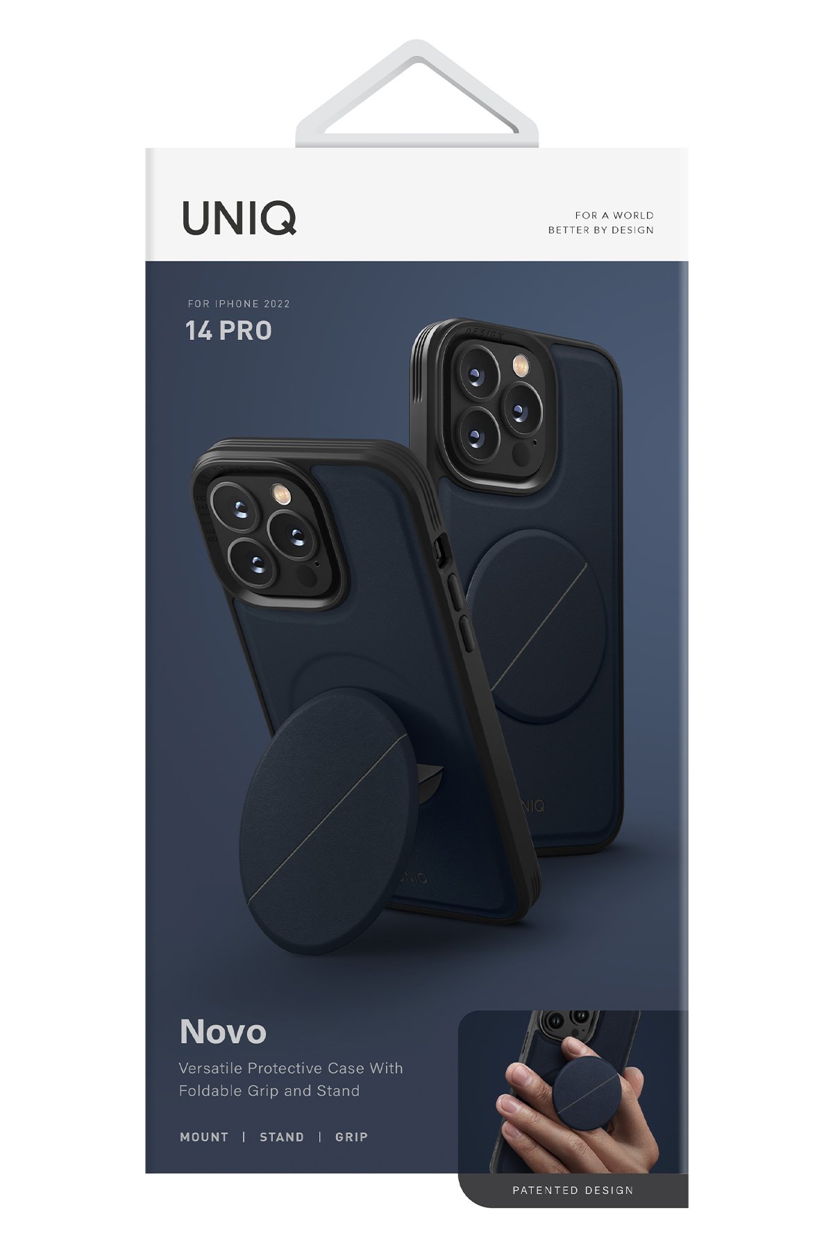 Uniq iPhone 14 Pro Lino Hue Magsafe Kapak - Pembe