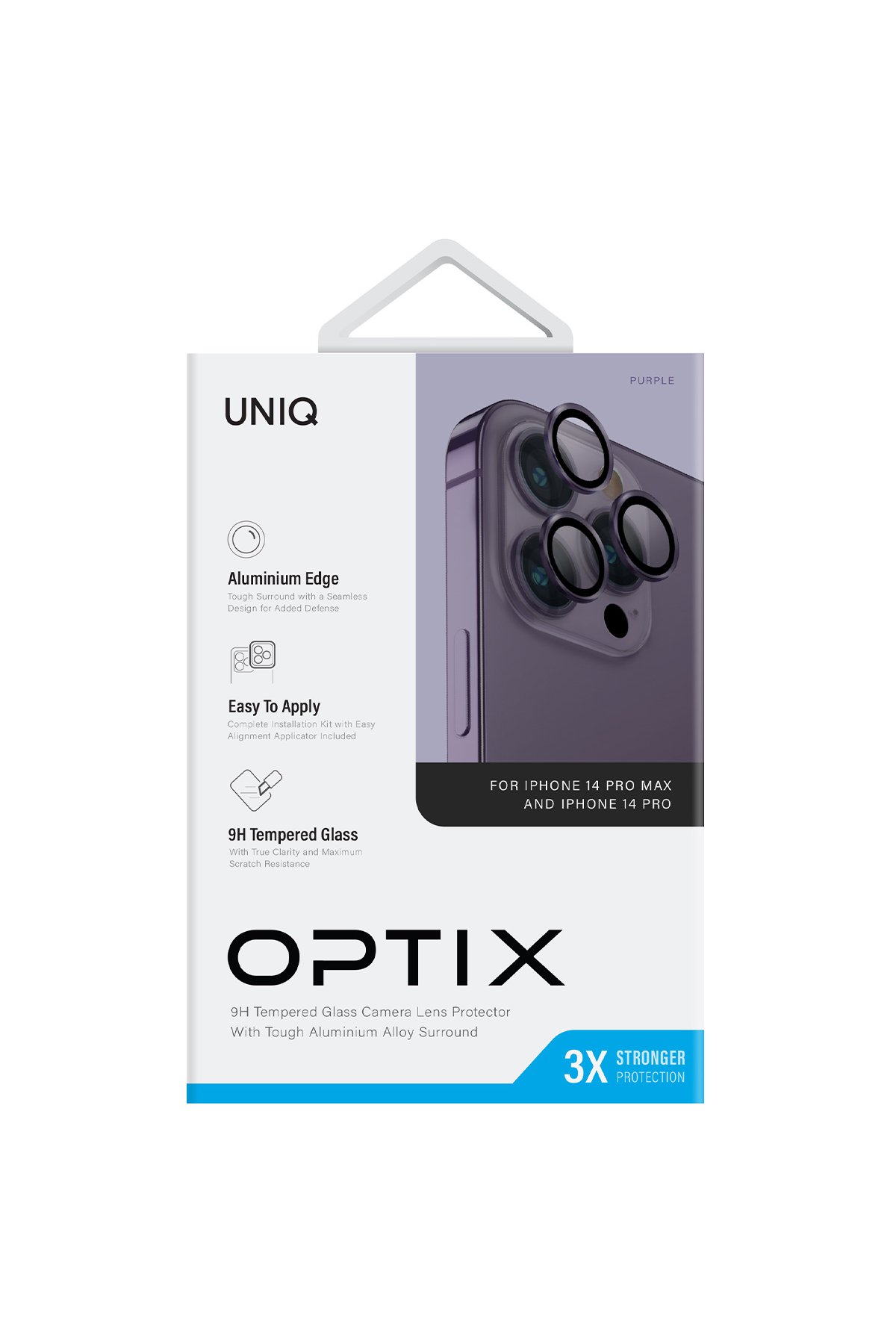 Uniq iPhone 14 Pro Combat Kapak - Derin Mor