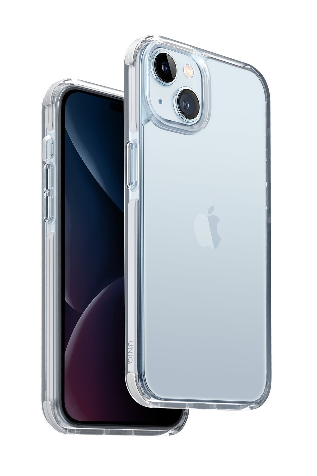 Uniq iPhone 15 Optix Alüminyum Kamera Lens Koruyucu - Gökkuşağı