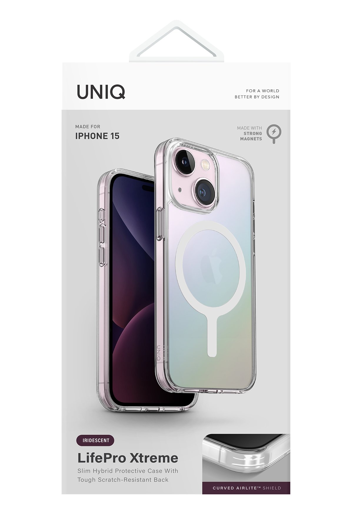 Uniq iPhone 15 Combat Magsafe Kapak - Sarı