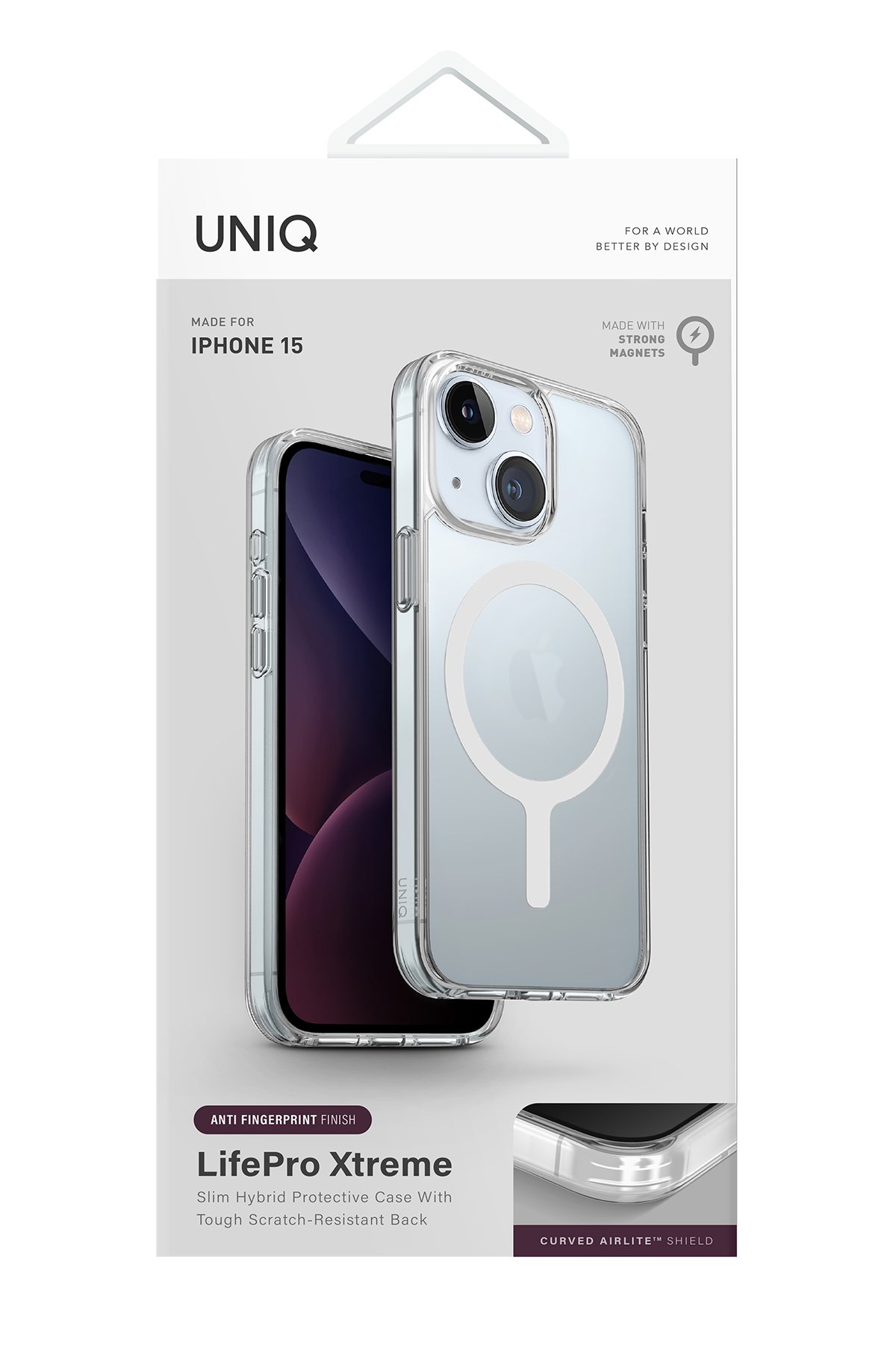 Uniq iPhone 15 Combat Magsafe Kapak - Sarı