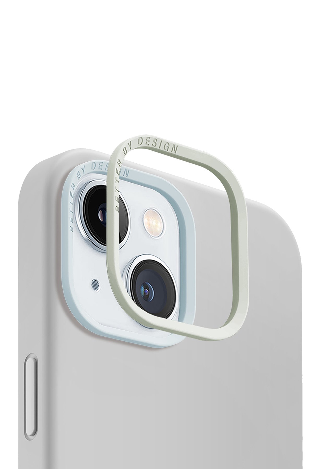 Uniq iPhone 15 Optix Alüminyum Kamera Lens Koruyucu - Yeşil