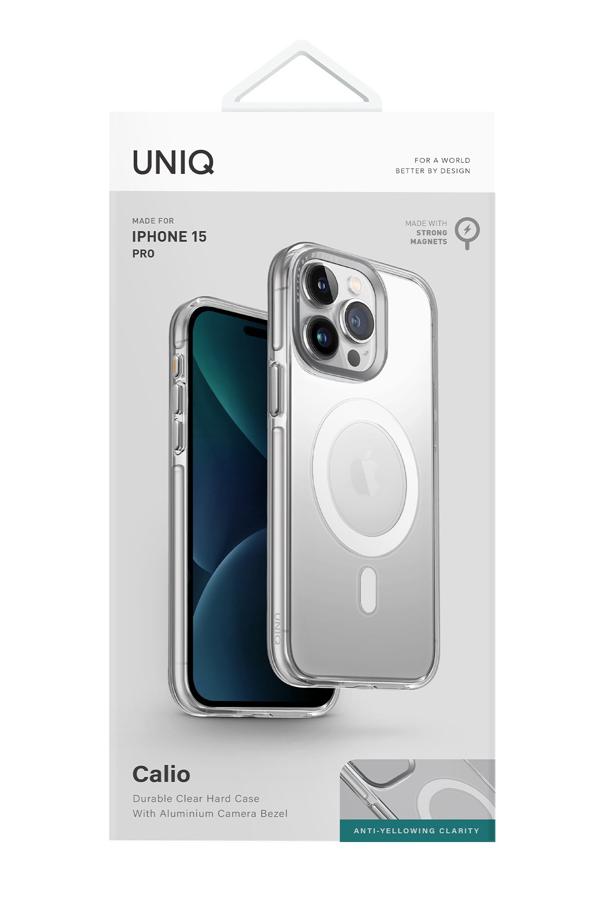 Uniq iPhone 15 Pro Combat Magsafe Kapak - Siyah