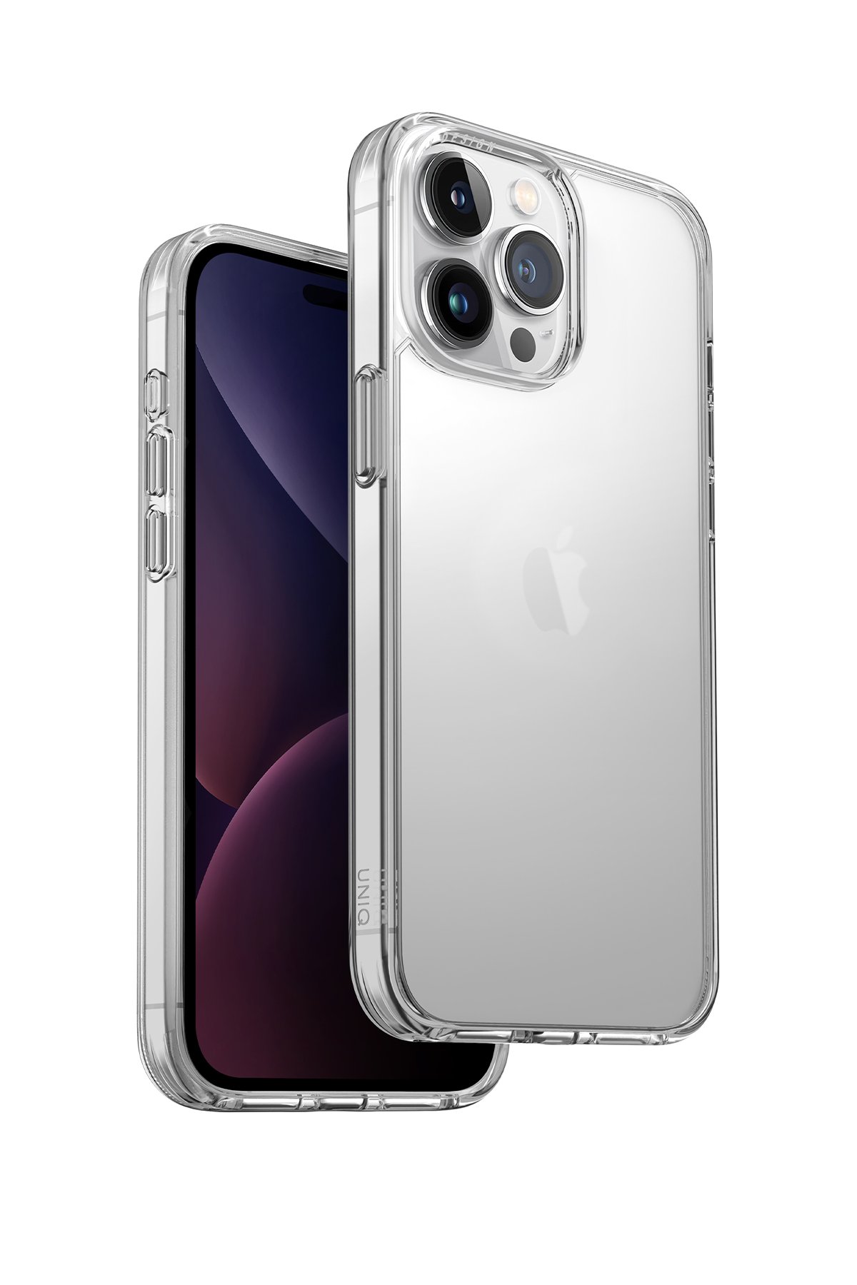 Uniq iPhone 15 Pro Optix Vision Care Cam Ekran Koruyucu - Siyah