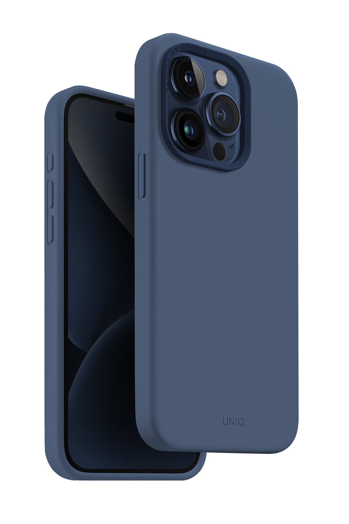 Uniq iPhone 15 Pro Max Optix Alüminyum Kamera Lens Koruyucu - Siyah