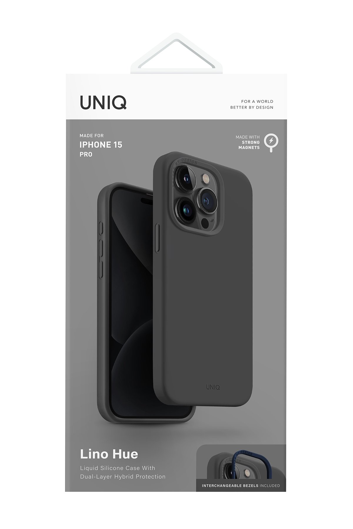Uniq iPhone 15 Pro Max LifePro Xtreme Kapak - Şeffaf