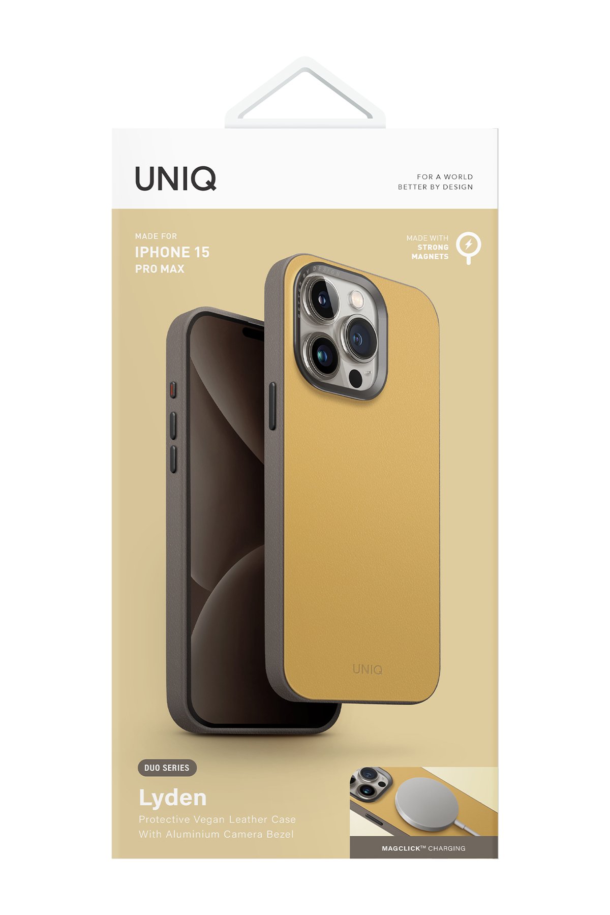 Uniq iPhone 15 Pro Max LifePro Xtreme Magsafe Kapak - Titan Gri