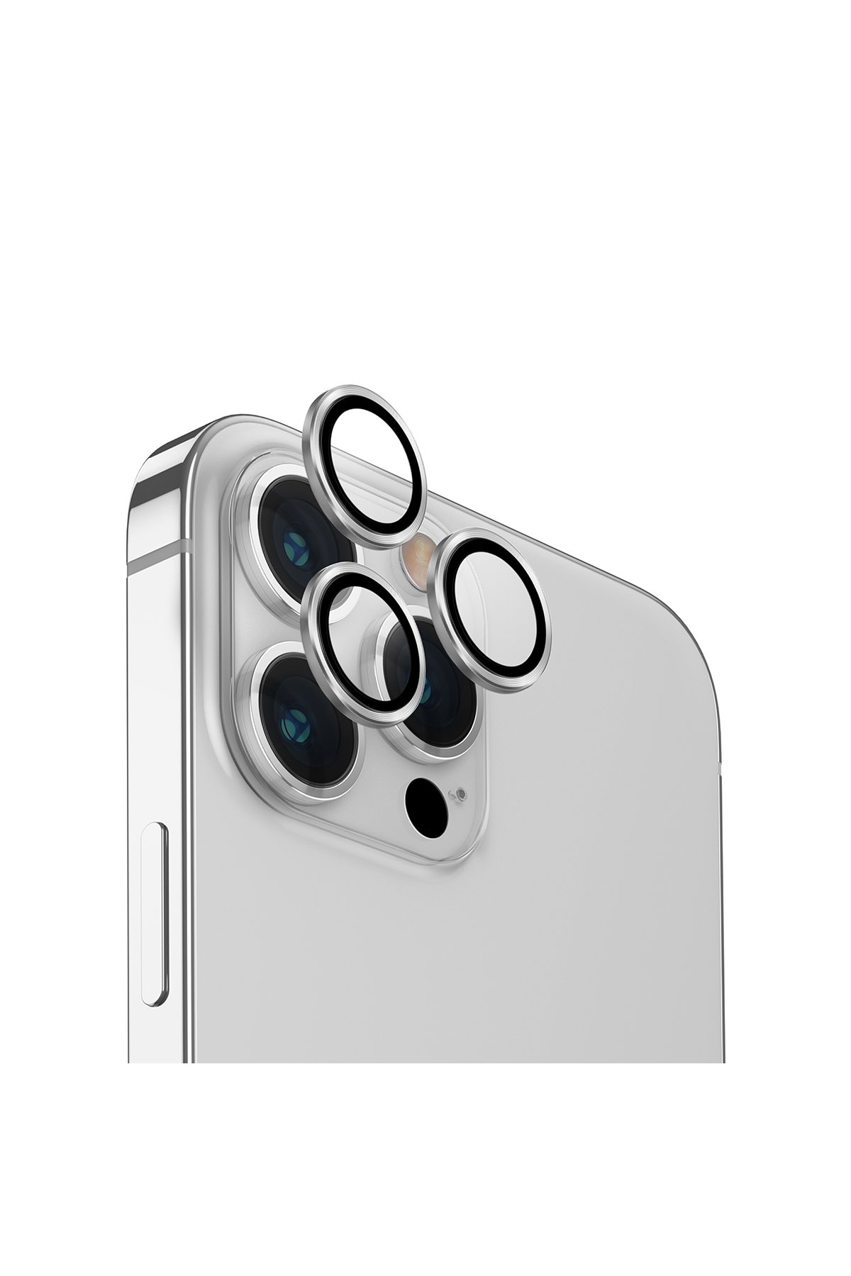 Uniq iPhone 15 Pro Max Optix Vision Care Cam Ekran Koruyucu - Siyah