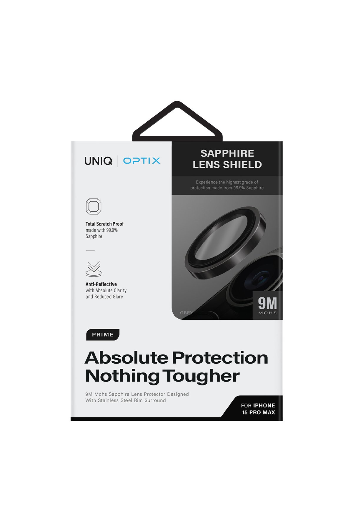 Uniq iPhone 15 Pro Max Heldro Mount Standlı Kapak - Şeffaf