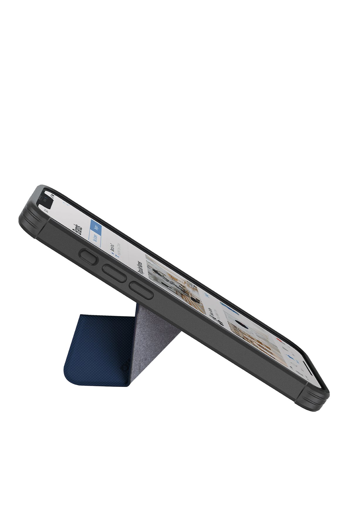 Uniq iPhone 15 Pro Heldro Mount Standlı Kapak - Siyah