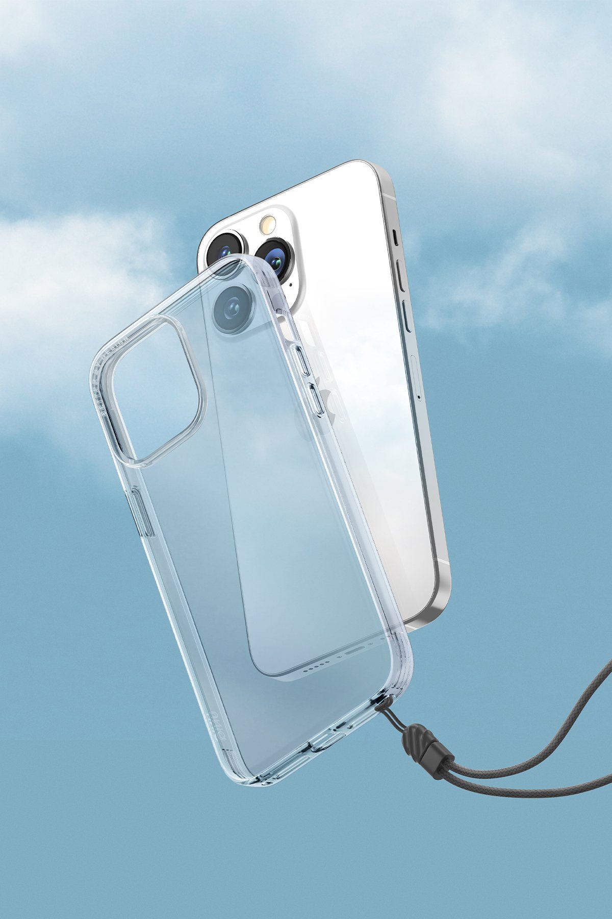 Uniq iPhone 16 Air Fender Kapak - Şeffaf