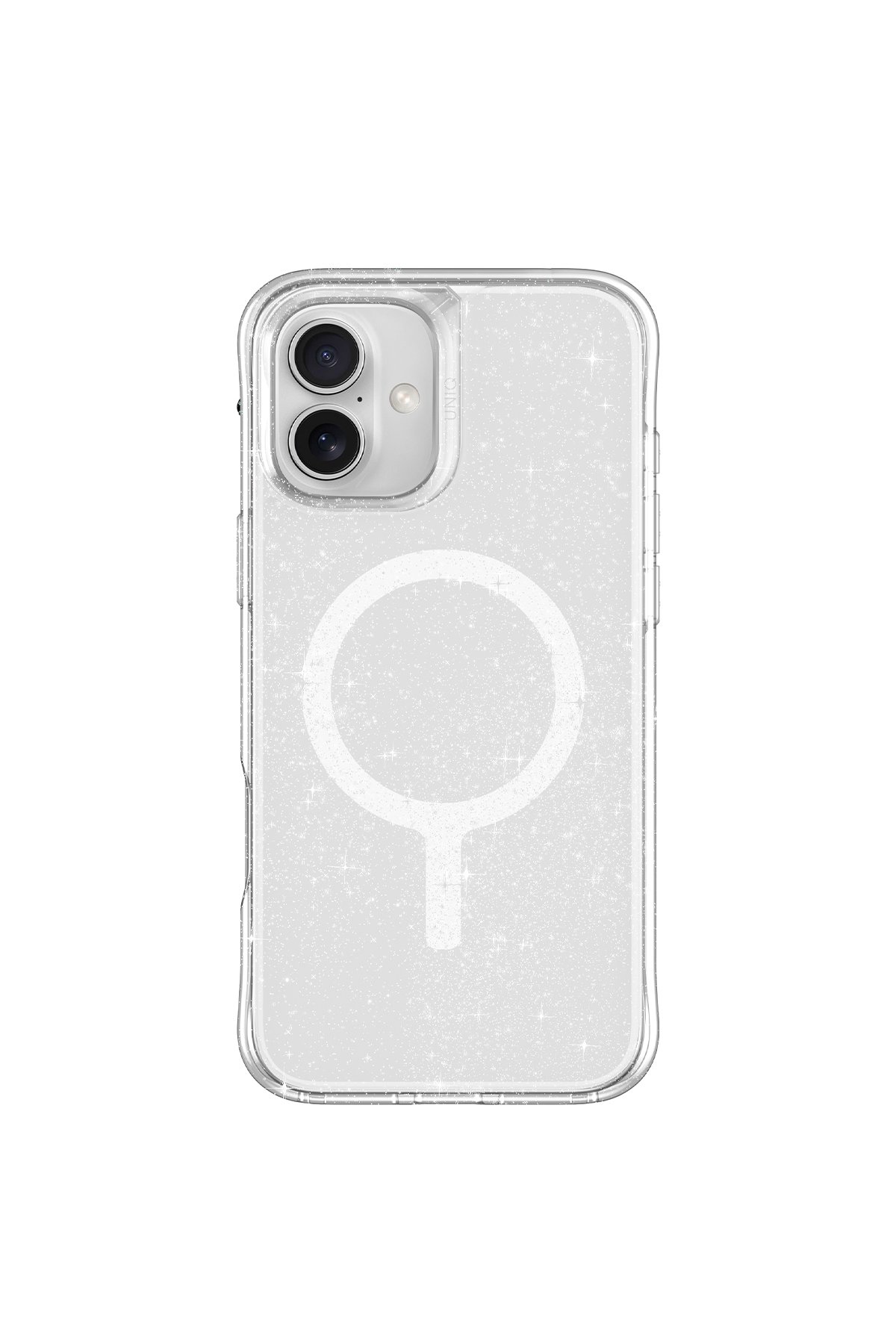 Uniq iPhone 16 Clario Magsafe Kapak - Şeffaf