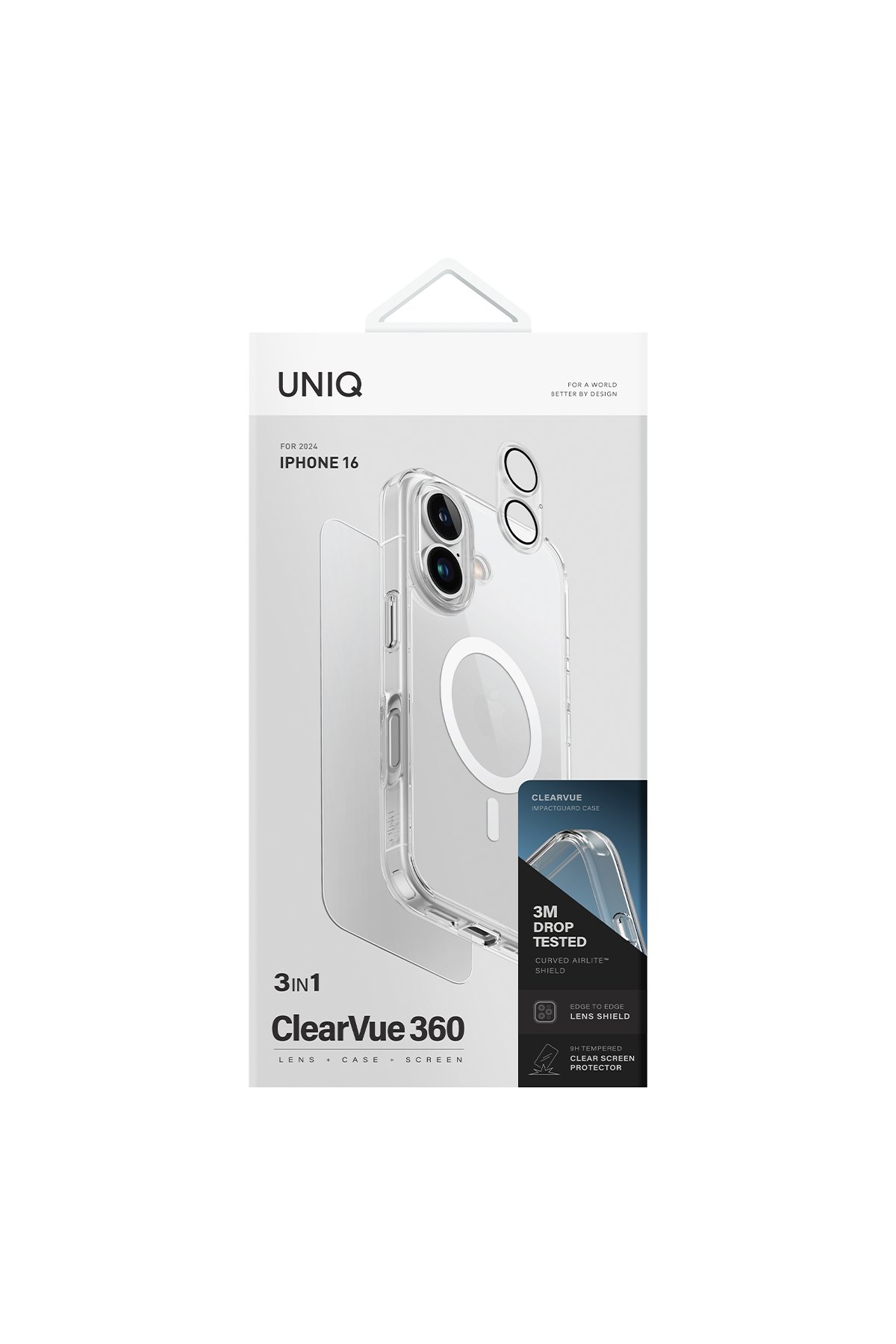Uniq iPhone 16 Plus Combat Magsafe Kapak - Siyah