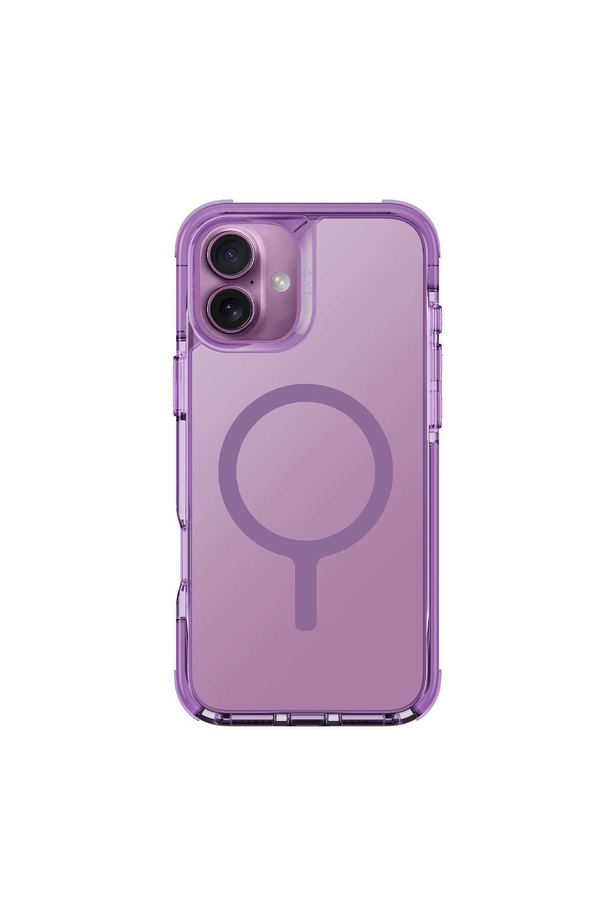 Uniq iPhone 16 Plus Optix Alüminyum Kamera Lens Koruyucu - Gümüş