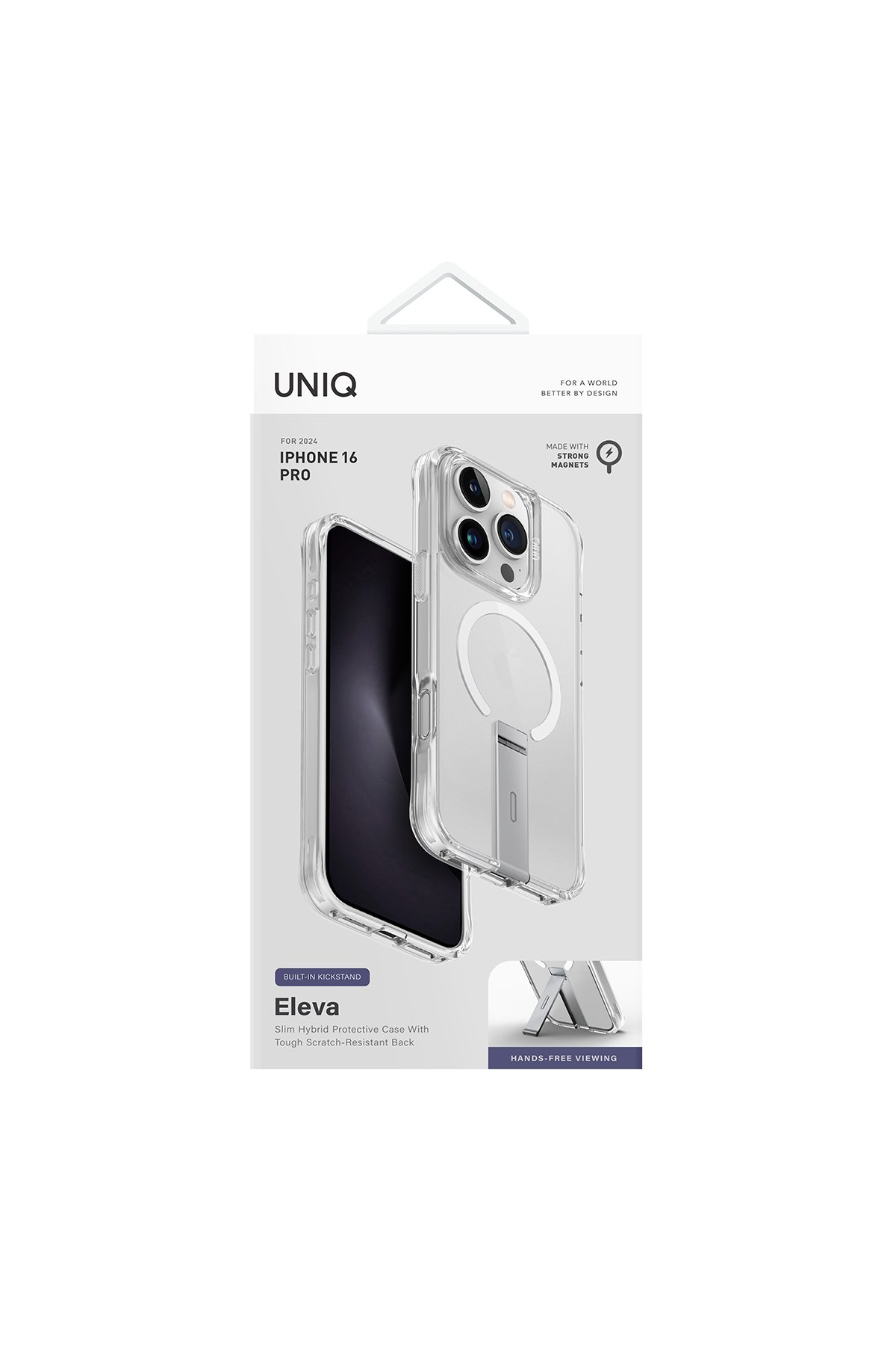 Uniq iPhone 16 Pro Combat Magsafe Kapak - Titan Gri