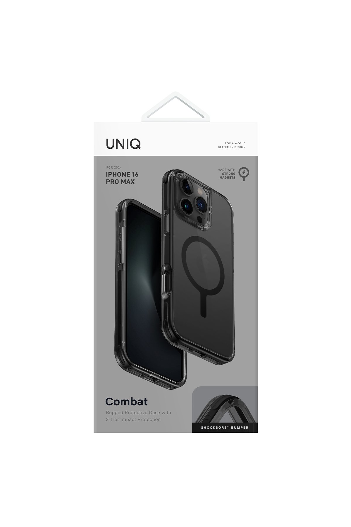 Uniq iPhone 16 Pro Max Eleva Standlı Magsafe Kapak - Gold