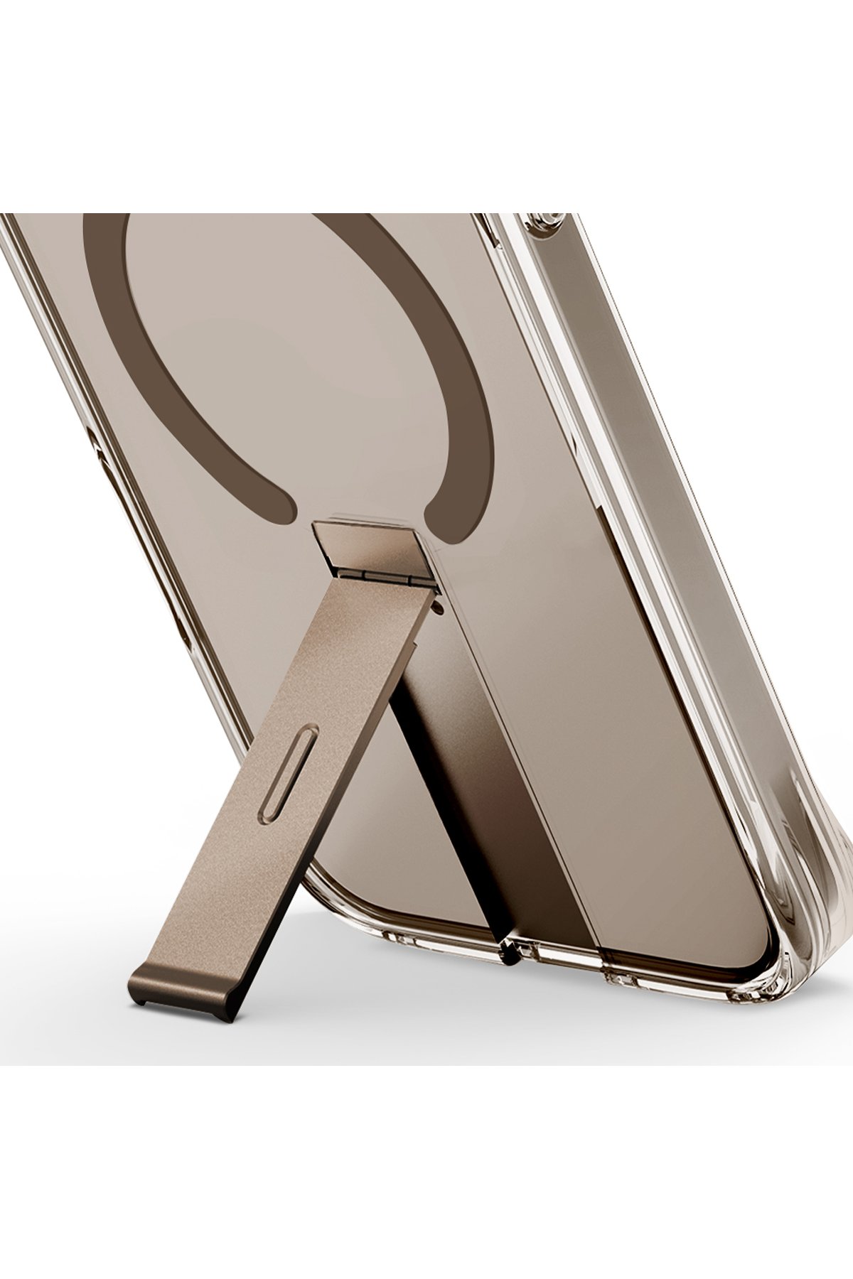 Uniq iPhone 16 Pro Max Lyden DS Magsafe Kapak - Bej