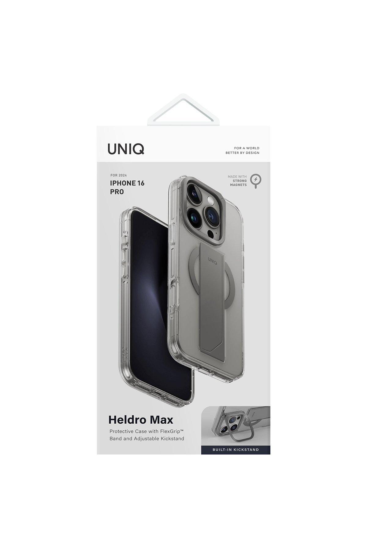 Uniq iPhone 16 Pro Max Combat Magsafe Kapak - Siyah