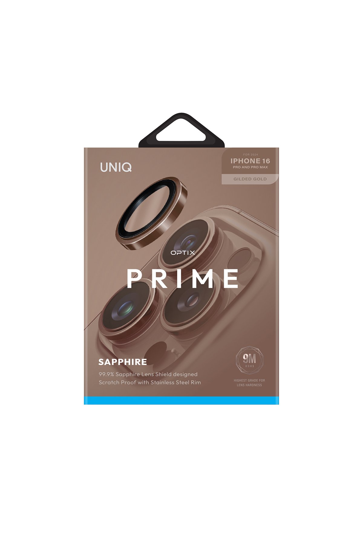 Uniq iPhone 16 Pro Lyden DS Magsafe Kapak - Lacivert
