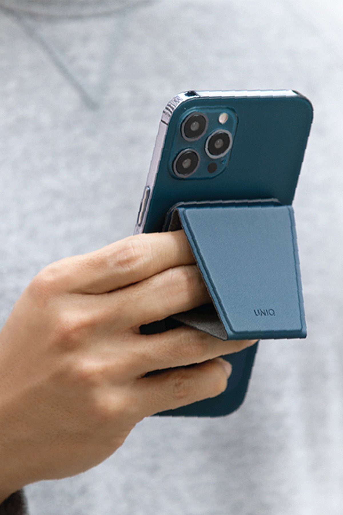 Uniq Forio Katlanabilir Bluetooth Klavye - Gri