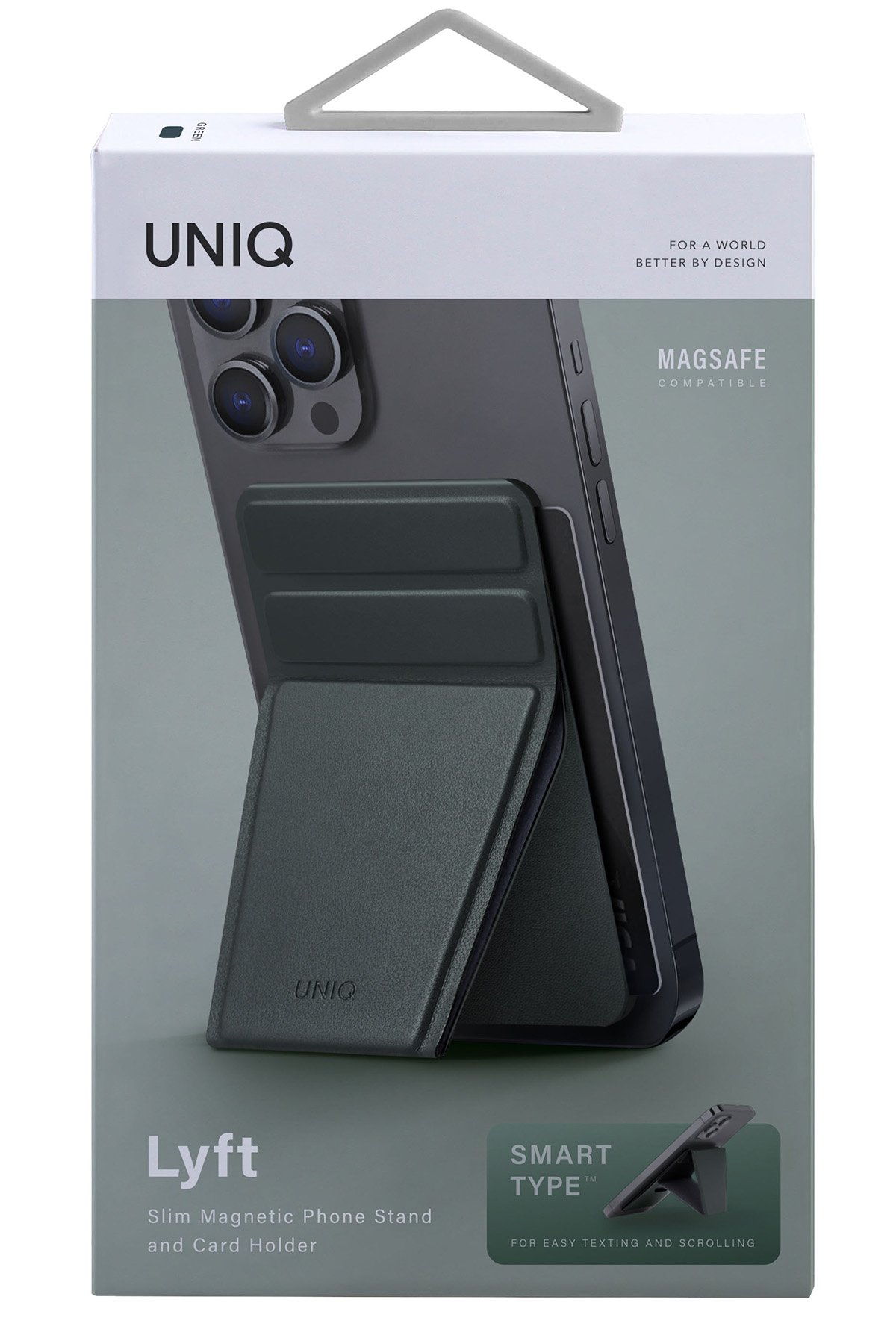 Uniq Forio Katlanabilir Bluetooth Klavye - Koyu Yeşil