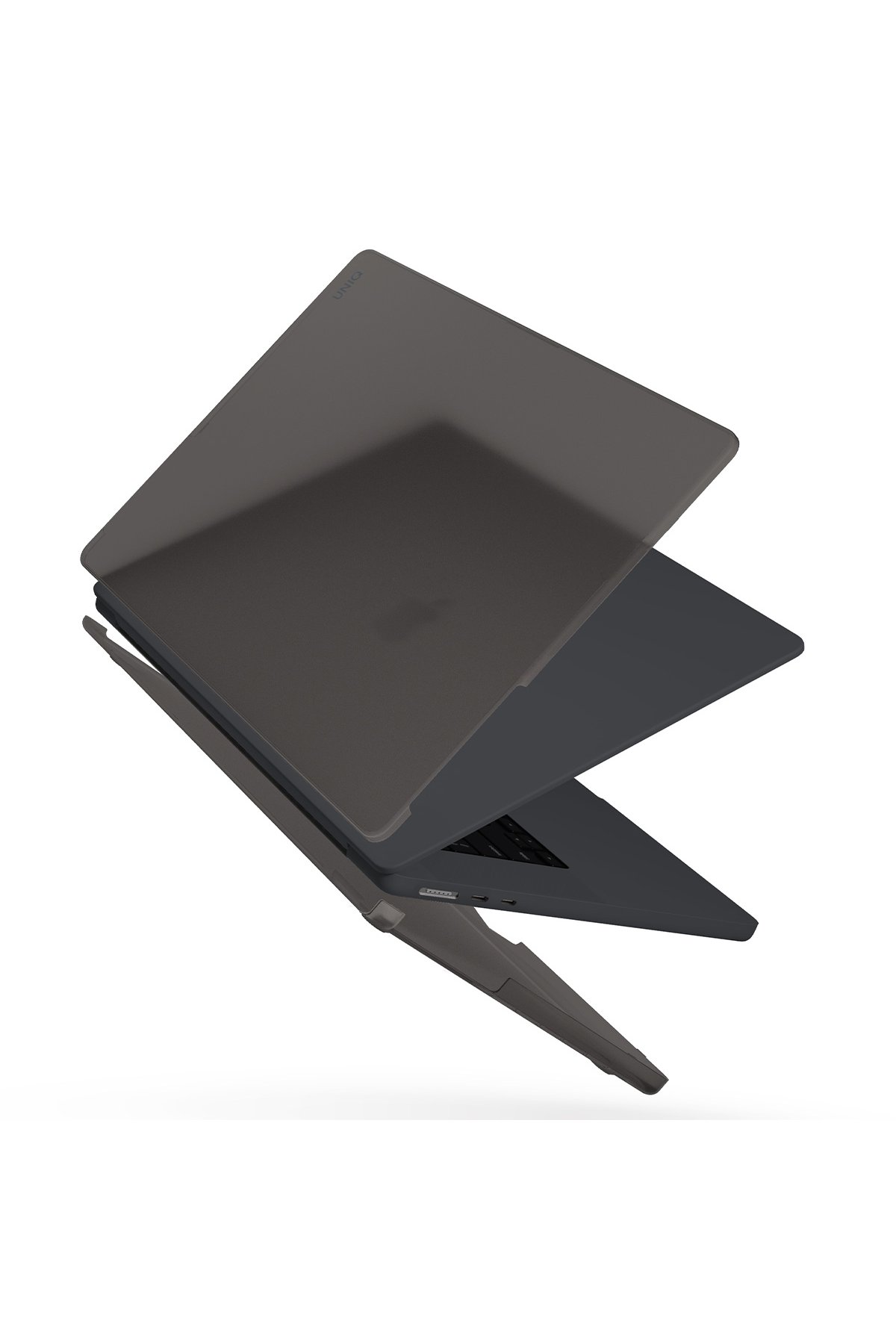Uniq Macbook Pro 16 (2021) Claro Mat Macbook Kapak - Şeffaf