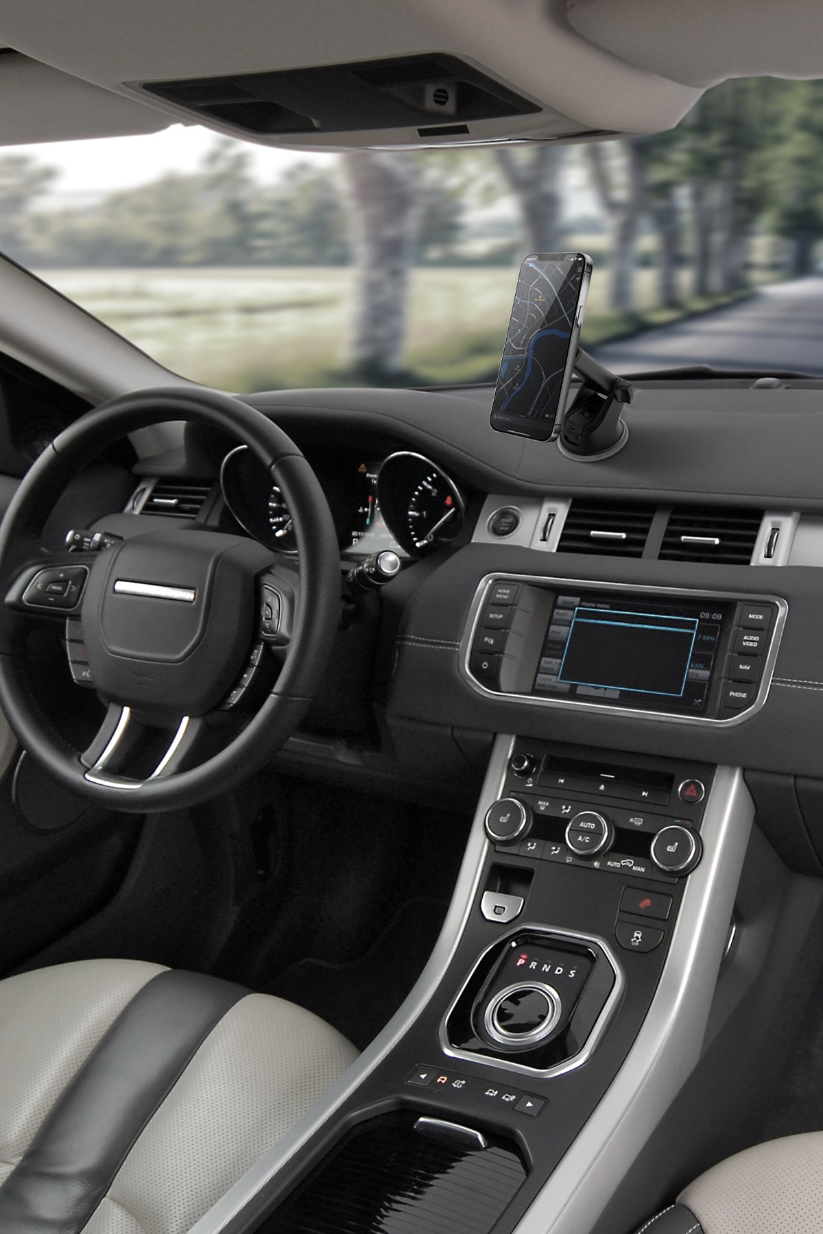 Uniq GripFit Premium 360 Manyetik Magsafe Kickstand Yüzük - Siyah