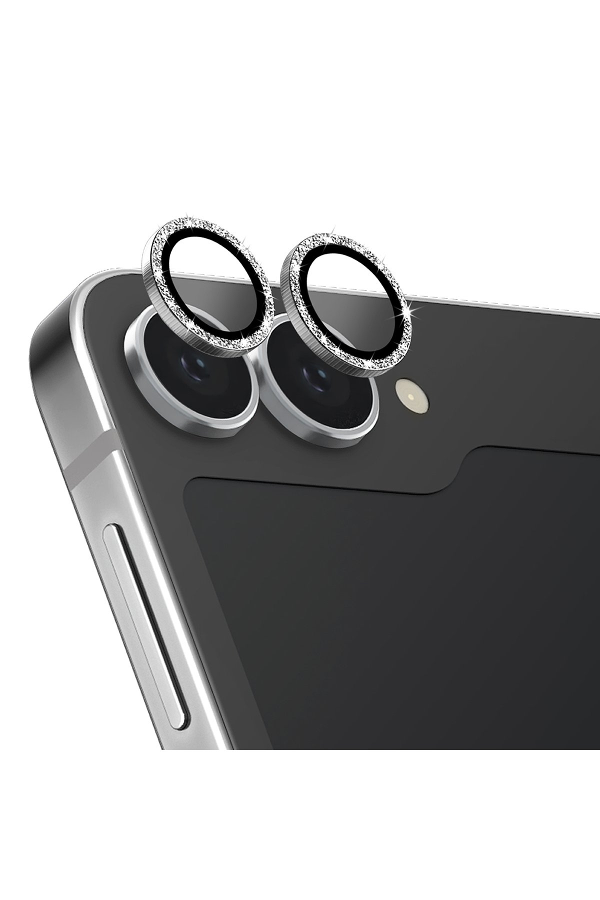 Uniq Samsung Galaxy Z Flip 6 Optix Vivid Cam Ekran Koruyucu - Siyah