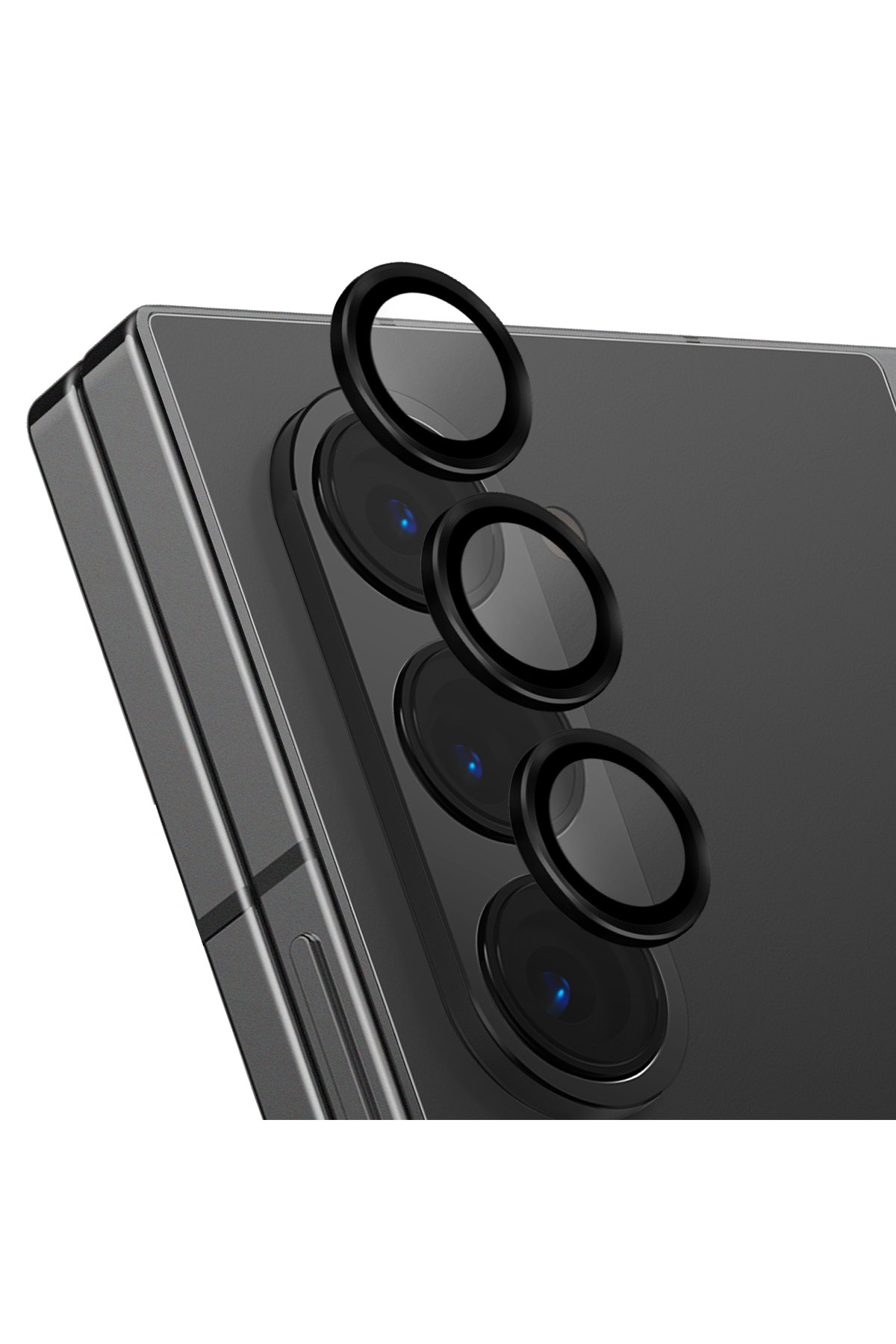 Uniq Samsung Galaxy Z Fold 6 Ora Katlanabilir Deri Kapak - Beyaz