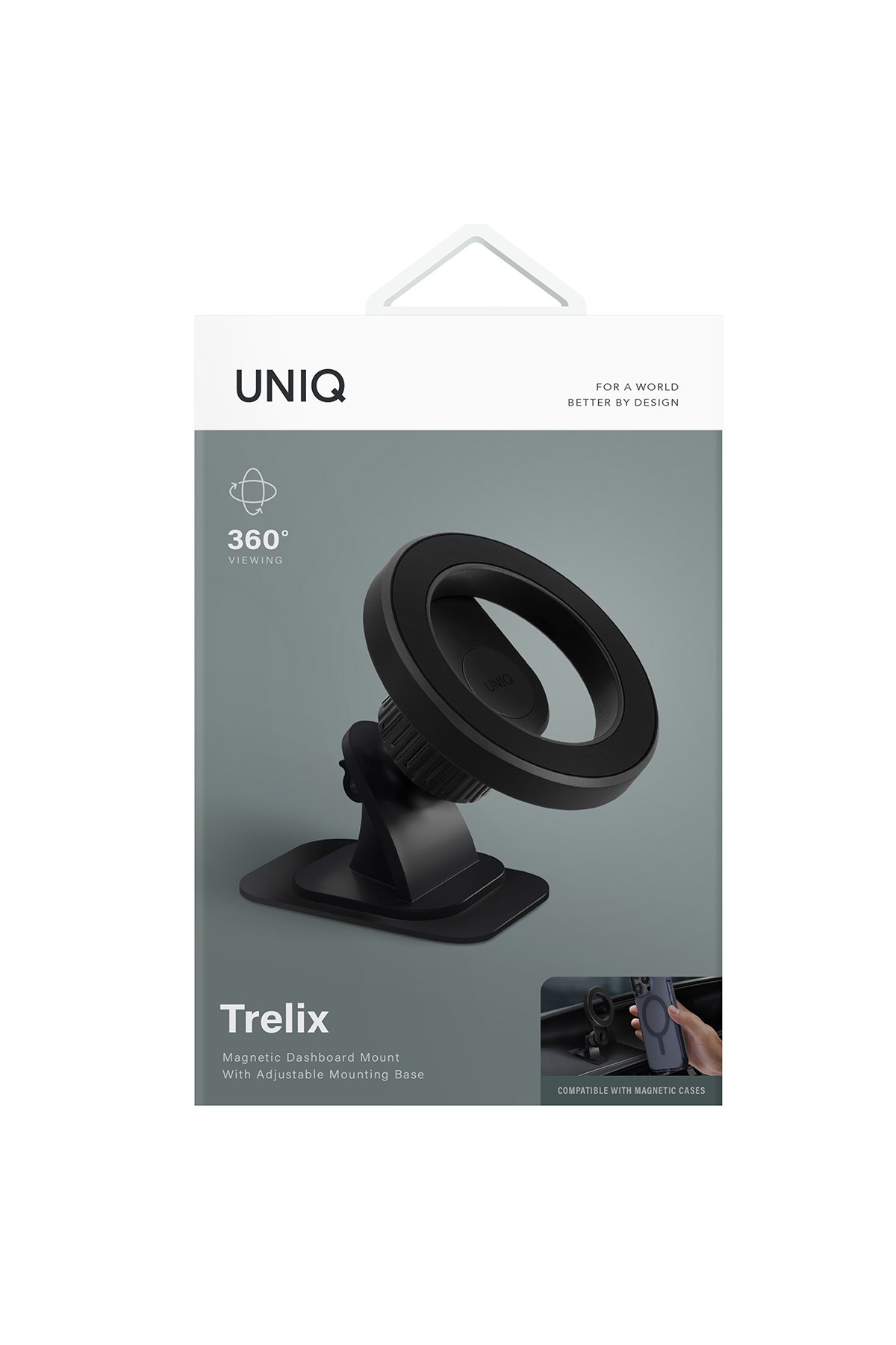 Uniq Vista 2in1 Bileklik Boyun Askısı - Koyu Yeşil