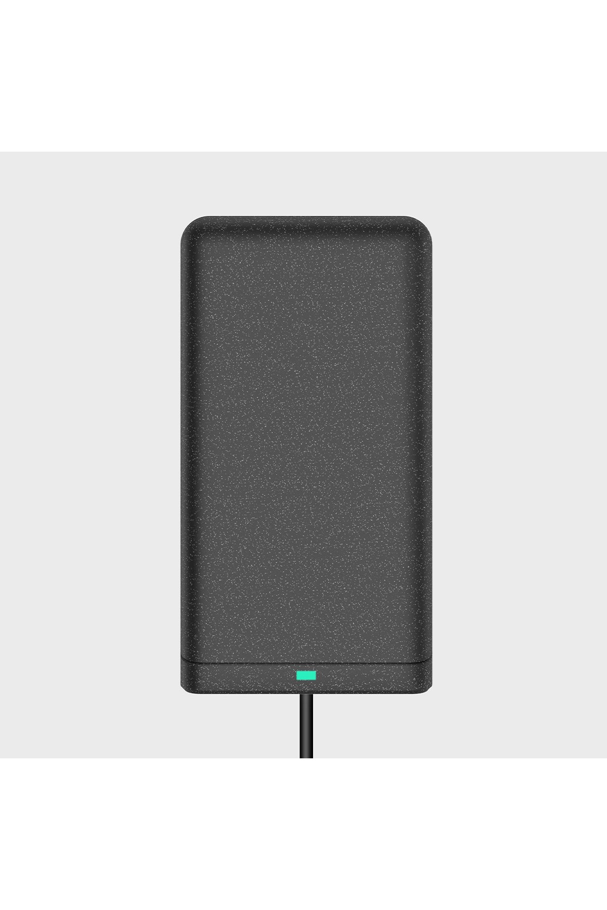 Uniq Atlas NFC Find My Destekli Dijital Göstergeli Kablosuz Şarjlı Dijital Kart - Siyah