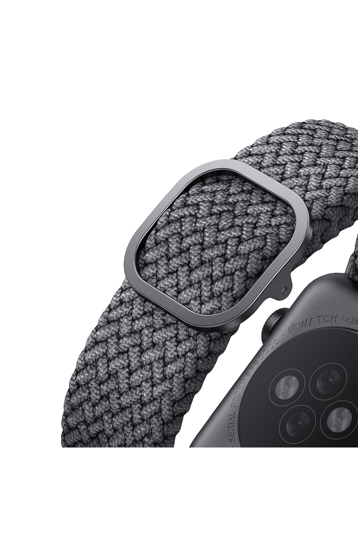 Uniq Watch 38mm Linus Airosoft Silikon Kılıf - Gri