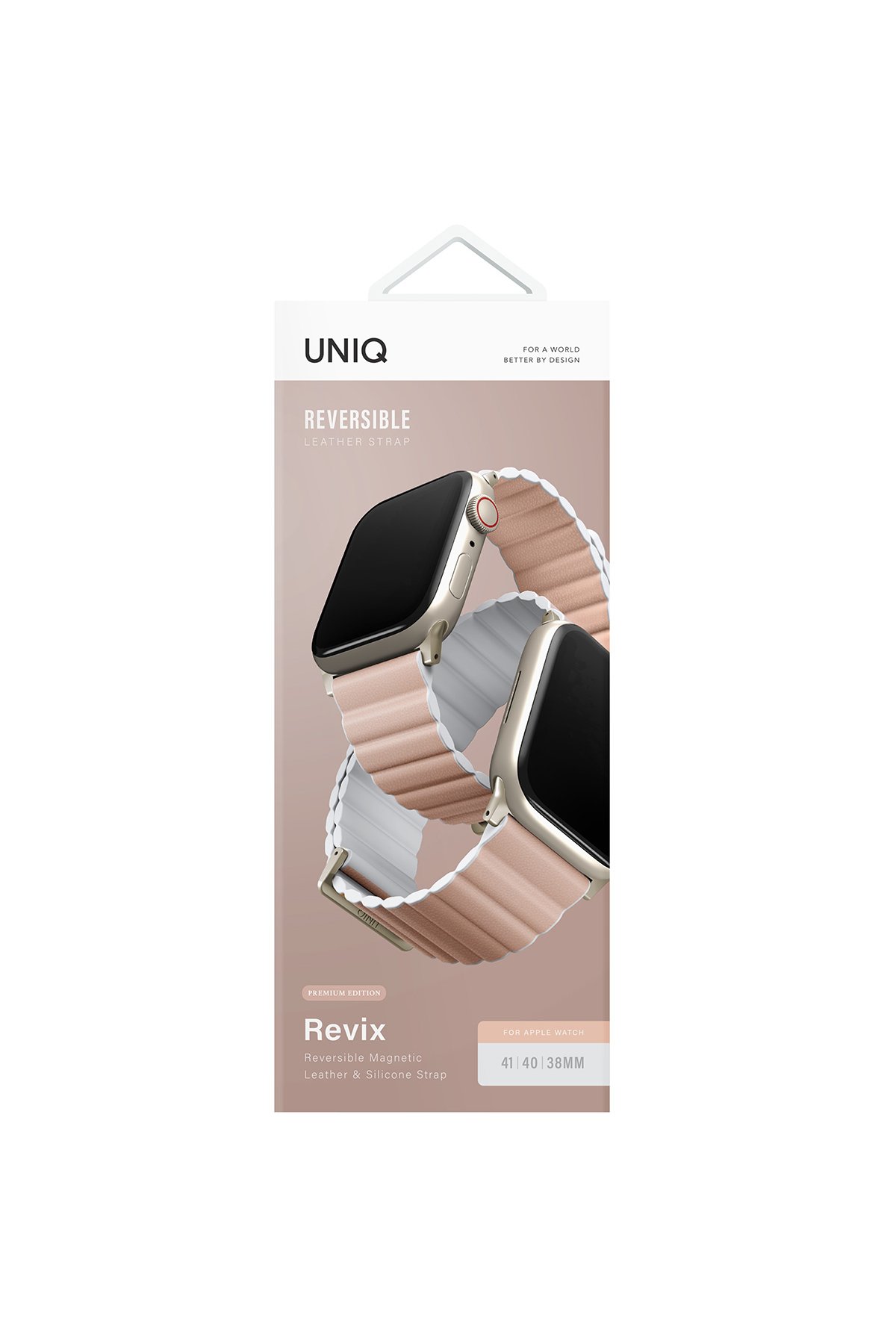 Uniq Watch 38mm Aspen Örgülü Kordon - Gri